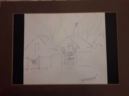 Sempé, Jean-Jacques - Dessin original - Luxe, calme & volupté - (1987) | Catawiki