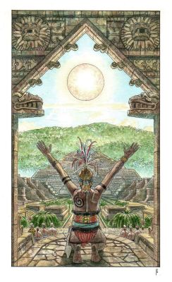 Federico Penco | Teotihuacan | Tavole Originali