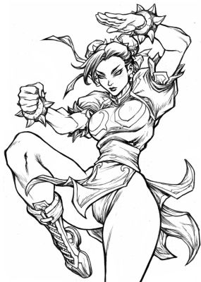 Paolo Pantalena | Chun-Li | More Great Art