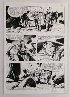 Tex n. 386 - Giovanni Ticci - Tav. Origin. n. 247 "Orgoglio Navajo" - Loose page - First edition - (1992) | Catawiki