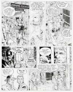 Swolfs | Durango, planche n°31 Ã  l’encre de Chine de l’é… | Banque Dessinée