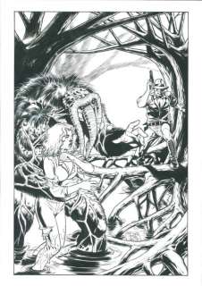 Rafa Fonteriz - Man-Thing de Rafa Fonteriz Portada Marvel