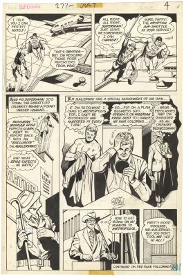Curt Swan | Superman #277 p4 (Signed) | Nostalgic Investments