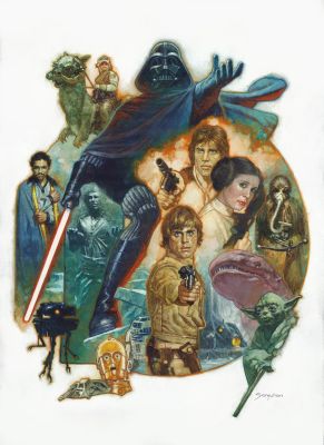Star Wars: The Original Trilogy | Corner4art
