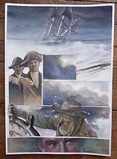 Le Hénanff, Fabrice - Planche originale couleur - Bligh - (2019) | Catawiki