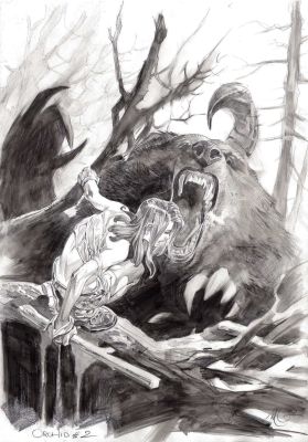 Massimo Carnevale | Orchid #2 cover (Dark Horse, 2011) | Tavole Originali