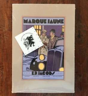 Blake & Mortimer - Portfolio Archives Internationales - La Marque Jaune 1953-1993 - First edition - (1993) | Catawiki