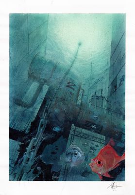 Massimo Carnevale | Epic p.1 (inedita) | Tavole Originali