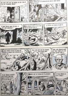 De Rode Ridder 25 - Originele pagina (p.17) - Het Rijk van Enid - (1969) | Catawiki