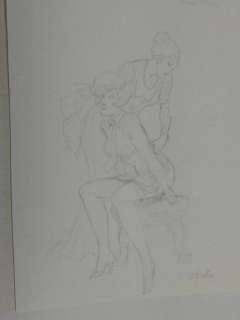 Leone Frollo - original sketch per "Casino" firmato - Loose page | Catawiki