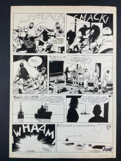 Capitan Erik - A. Micheluzzi - tavola originale "L’ultima nave negriera" - Loose page - (1981) | Catawiki