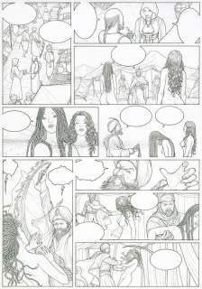 Adriano De Vincentiis - Planche originale - Roxelane - Succubes