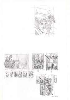 Unknown Artist? - gambit layouts 2pc set art by kenneth rocafort