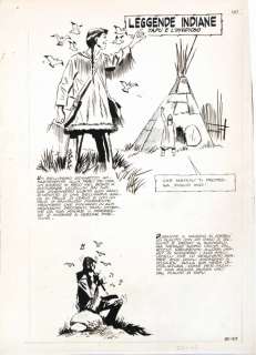 Hugo Pratt Leggende Indiane. | Little Nemo