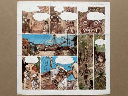 Dutreuil, Vincent | Dutreuil, Vincent - Planche originale couleur - Ada Enigma T2 - La Double-vie d’Ada Enigma - (2001) | Catawiki