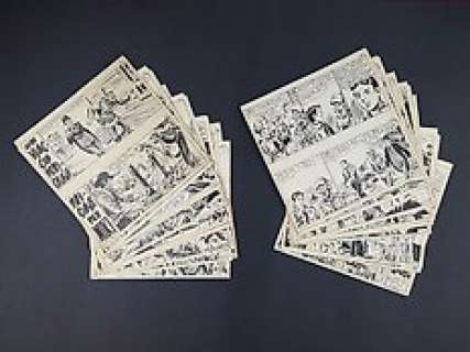 Studio Essegesse | Capitan Miki - 32x Tavole Originali - 2x Storie Complete - Page volante - Exemplaire unique | Catawiki