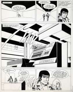 Vance | Bob Morane, planche n°36 Ã  l’encre de Chine … | Millon