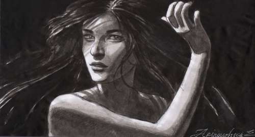 Arinouchkine | Illustration Ã  l’encre de Chine et Ã  l’a… | Banque Dessinée