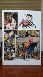 Jorg de Vos / Romano Molenaar - Jorg de Vos / Romano Molenaar - Originele pagina in kleur - Storm 23 - De Navel van de dubbele god