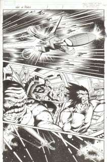 Ramon Perez - War of kings 1 pg 1  - star jammers