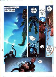 Kevin Walker - judge dredd: the megazine #34 p 8 painting (1993)
