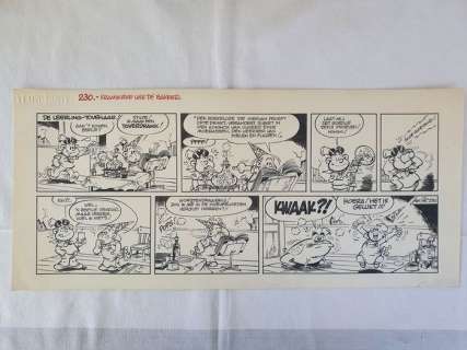 Jean-Pol | Jean-Pol - Original pagina - Kramikske - Kramikske van de bakker - (1975) | Catawiki