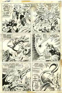 THOR Issue #200 Interior Page | ComicConnect