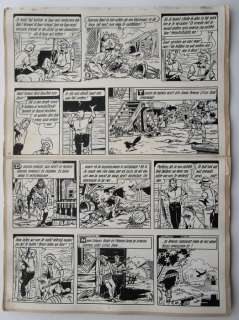 Wirel (Willy Vandersteen / Karel Verschuere) | Bessy 25 - Originele pagina (p.21) - De spookstad - (1958) | Catawiki