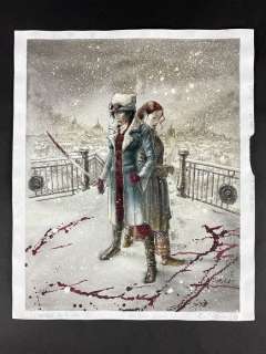 Dubois, Christophe | Dubois, Christophe - Dessin original couleur - Couverture - Le Cycle d’Ostruce - Intégrale - (2011) | Catawiki