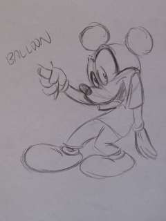 Walt Disney Studio’s | Walt Disney Studio’s - Original Animation Drawing Mickey mouse | Catawiki