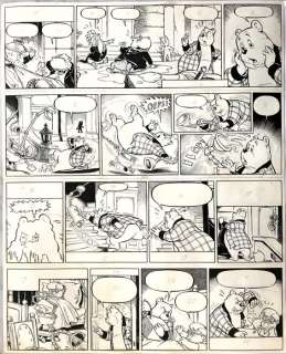 Klooster, Ben Van ’T | Klooster, Ben van ’t - Originele pagina - Tom Poes en de kleine Knappkop - (1962) | Catawiki