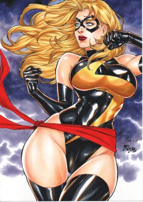 Fred Benes - Ms. Marvel 9x12