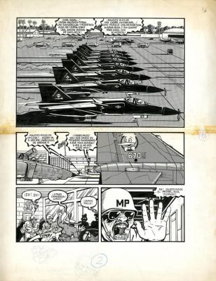 Miguel Gallardo | Otan Si, Otan No, p.31 (Ediciones La Cúpula) | Pop Art Collector