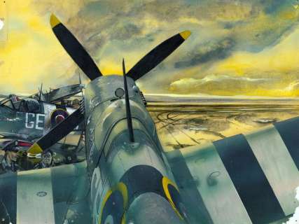 Aviation Superbe... | AVIATION Superbe illustration avec des avions sur une... | Vermot et Associés