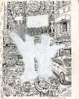 Gary Panter | Unpublished New Yorker Cover | Scott Eder