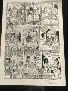 Frank Margerin | Margerin, Frank - Planche originale (p.6) - Shirley et Dino (Fin de l’épisode) - Page volante - (2006) | Catawiki