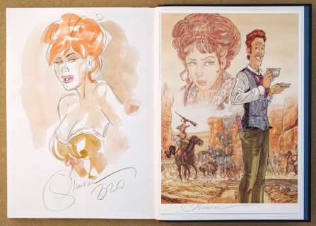 Salomone | L’homme qui n’aimait pas les armes Ã  feu - Tirage de Luxe Intégrale Tomes 1 Ã  4 + dédicace! - Cartonné - EO (2020) | Catawiki