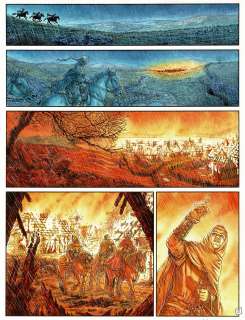 Béatrice Tillier | Complainte des Landes perdues, Inferno, Planche originale en couleurs directes pour cet album paru en 2019 chez Dargaud. | Septimus