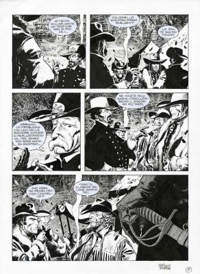 Enrique Breccia | “Tex Speciale – Capitan Jack” #31 – tavola 91 | Cart Gallery