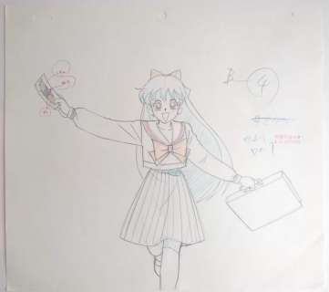 Junichi Sato / Naoko Takeuchi | Sailor Moon - Original drawing (genga) - Pretty Warrior Sailor Moon - Exemplaire unique - (1994) | Catawiki