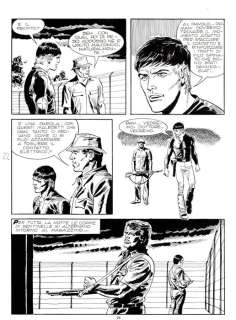 Roberto Diso | Mister No n. 42 - 3x Tavola Originale "i giorni del terrore" R.Diso - Page volante - EO - (1976) | Catawiki