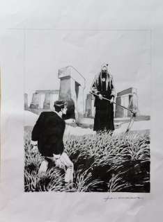 Corrado Roi | Dylan Dog n. 54 - C. Roi - Copertina originale x Granderistampa - Page volante - Exemplaire unique - (2015) | Catawiki