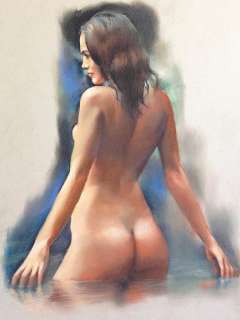 Kirilova Julia | Beauty in Nature - Original Pastel Painting Illustration (A3) - Signed - (2018) | Catawiki