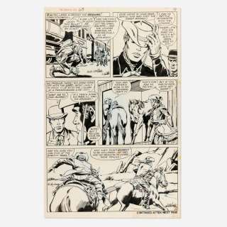 Larry Lieber and Sal Buscema, The Rawhide Kid #68 Story Page 19 Original Art (Marvel Comics, 1968) | Landry Pop Auctions