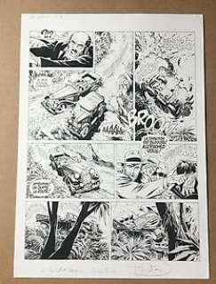 Jean-Yves, Mitton - Mitton, Jean-Yves - Planche originale (p.41) - De silence et de sang T7 - Le dixième Arcane majeur - Page volante - (1993)