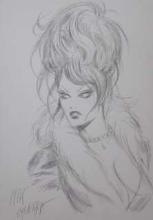 Nik Guerra | Nik Guerra - Portfolio "Dive" Con Disegno Originale - Page volante - EO - (2019) | Catawiki