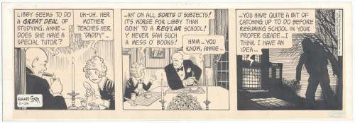 Leonard Starr | Starr - LITTLE ORPHAN ANNIE, Daily Strip (11/24/1982) | Russ Cochran