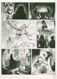 Giulio De Vita - planche originale - Alliances - Les Mondes de Thorgal - Kriss de Valnor