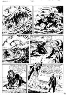 Maurizio Dotti | Dampyr n. 34 - 5x M.Dotti - Tavola Originale "La caverna dei Troll" - Page volante - EO - (2003) | Catawiki