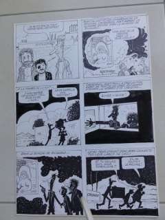 Pellos, René | Pellos, René - Planche originale - Les Pieds Nickelés explorent | Catawiki